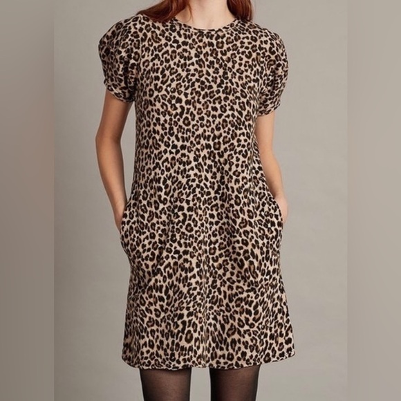 Velvet by Graham & Spencer Dresses & Skirts - Velvet by Graham & Spencer leopard dress